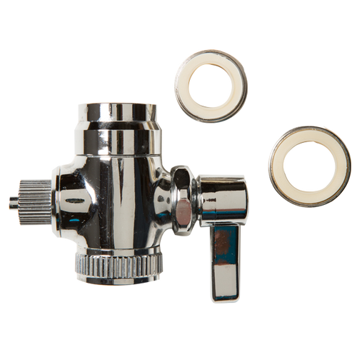 1/4" Lever Diverter with Adapter Kit